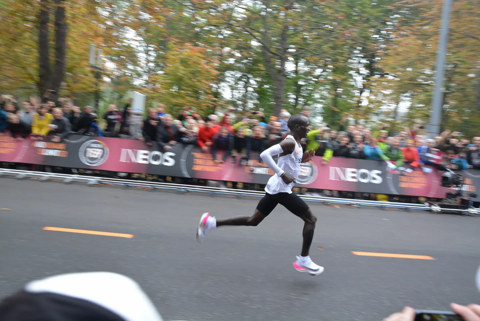 Eliud Kipchoge tokom maratonske trke